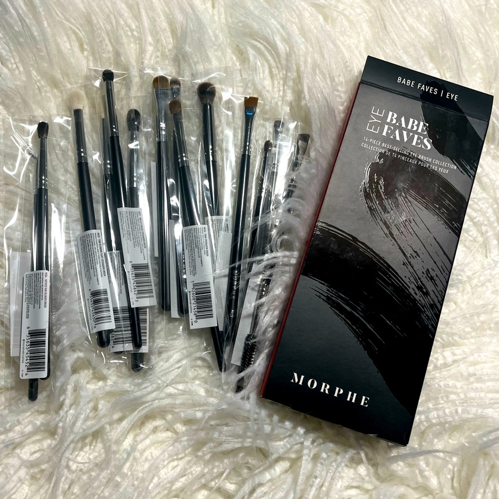 MORPHE ~BABE FAVES~ Eye brush collection 14 piece